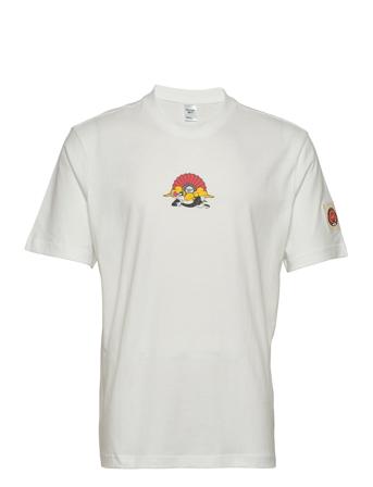 Rbk Lo Y Tunes T-Shirt T-shirts Short-sleeved Valkoinen Reebok Classics