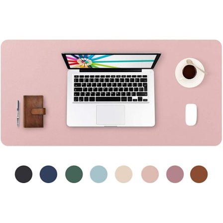 Masa Pedi Büyük 90 x 30 cm DOBAOJIA Genişletilmiş Mouse Pad Büyük Mouse Pad XL Masa Blotter Yazma Pedi Dizüstü Bilgisayar/Ofis/Ev için PU Deri Yan Su