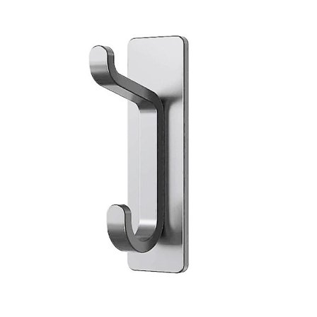 Klistremerke veggkrok, håndkleholder for bad, kjøkkenhåndkleholder, klistremerke klesstativ, veggfeste uten boring, vanntett, anti-rust,