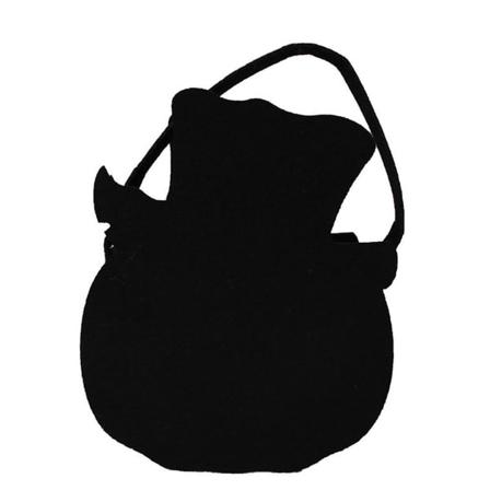 Halloween Gresskar Skjelett Hodeskalle Heks Katt Bag Vevd Stoff Barn