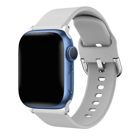 Apple Watch Ultra/Ultra 2 49mm etc Klockarmband i Silikon - Grå