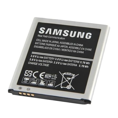 Internt batteri - AVIZAR - Samsung Galaxy V - 1500mAh - Lithium Ion - CE & RoHS-kompatibel
