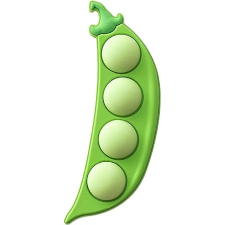 (Polka Dots) Avtagbara kylskåpsmagneter, söta 3D-kylskåpsmagneter, H