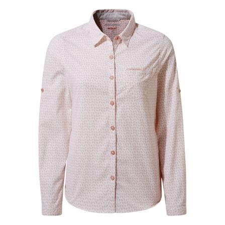 Craghoppers Women's Nosilife Gisele Long Sleeved Women long-sleeved shirts Green 40