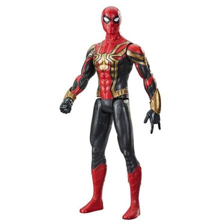 Marvel Spider-man Figure Titan Hero Röd/guld