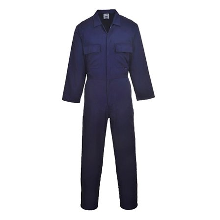 Portwest Unisex Euro Overalls XXL R Marinblå