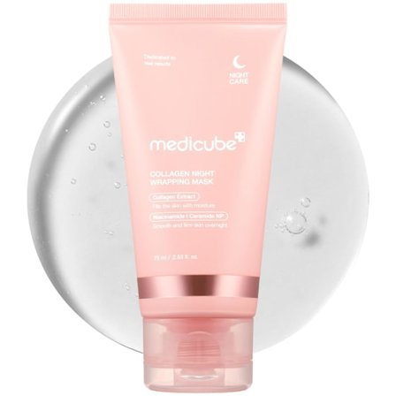 Medicube Collagen Night Wrapping Mask 75 ml - Regenerująca maska do twarzy