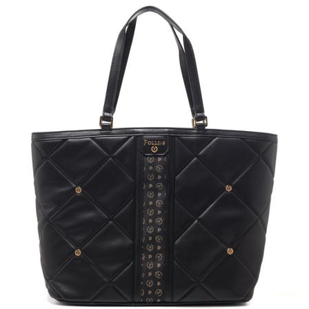 Pollini, Shoulder Bags Czarny, Kobieta, Rozmiar: ONE Size