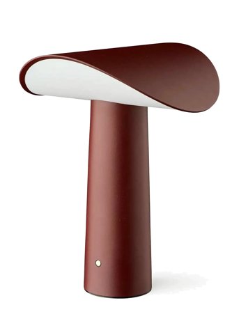 Gejst Lium Portable Lamp - Burgundy - 22.5CM X 17.5CM X 16.5CM