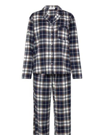 Rosemunde Rhiben Ls Pyjamas Set - Multi/patterned - L