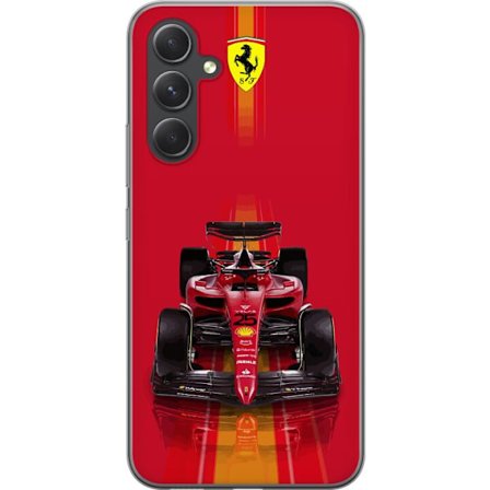 Yhteensopiva Puhelinkuori Samsung Samsung Galaxy A55 Ferrari Formula 1 -auto ikonisessa punaisessa muotoilussa urheilullisella tarkkuudella