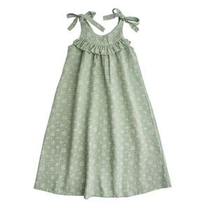 Tocoto Vintage Green Trapeze Dress 6 Years - Dresses - 6 years - Green - Mädchen