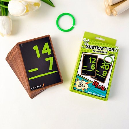Math Teaching Flash-kort Math Learning Tool SUBTRACT SUBTRACT