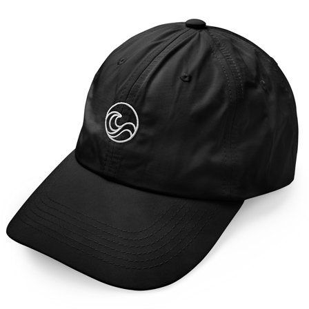 Waykins | Berretto in nylon nero con logo per uomini - Cappelli da uomo