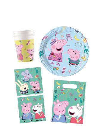 Peppa Pig Party Pack Home Kids Decor Party Supplies Multi/patterned Joker