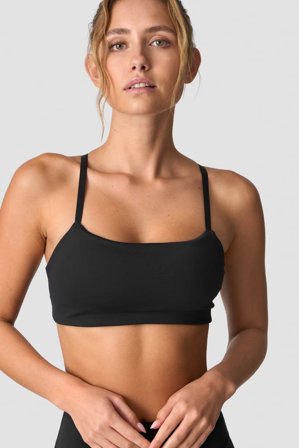 ICANIWILL - Nimble Adjustable Sports Bra Black - Sports-BH - Damer - Træningstøj fra ICIW