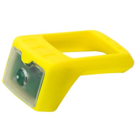 Cykel Forlygte Automatisk Kilometertæller Lys Vandafvisende Pladsbesparende Easyyellow1pcs