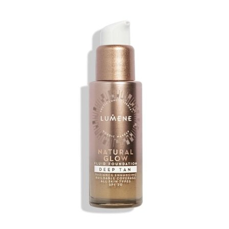 Lumene Natural Glow Fluid Foundation Spf20 Deep Tan 30ml