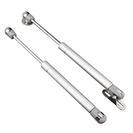 2-pak skabslåge løft hydraulisk gasfjeder lås støtte hængsel 60N