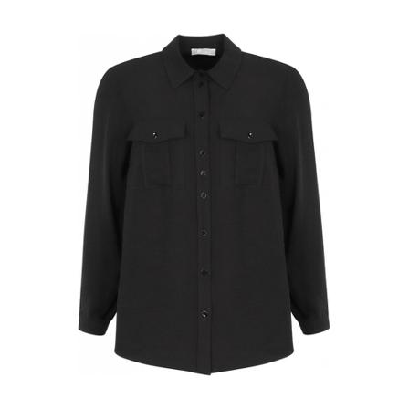 Elton Shirt Sort, Dame Skjorter