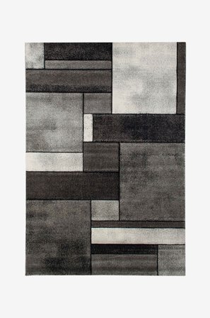 KM Home - Matto London - Harmaa - Sileät matot - 160X230 - - Homeroom