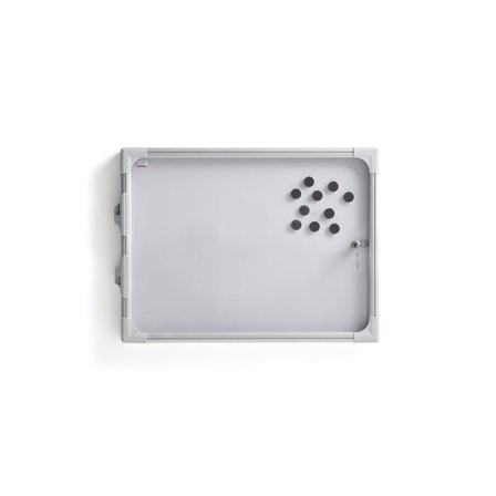 Låsbart skyltskåp FRANCES, för inomhusbruk, 450x600 mm