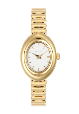 Mockberg Belle Oval Gold Watch Klockor Dam Guld ONESIZE