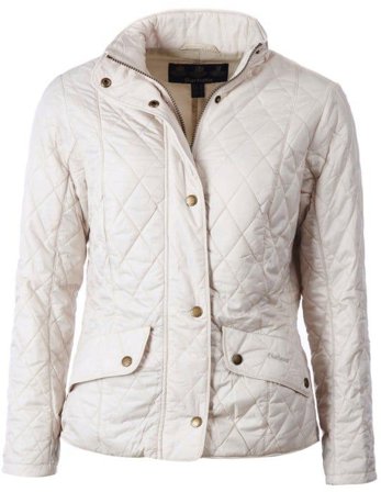 Barbour W's Flyweight Cavalry Quilt Pearl - Barbour