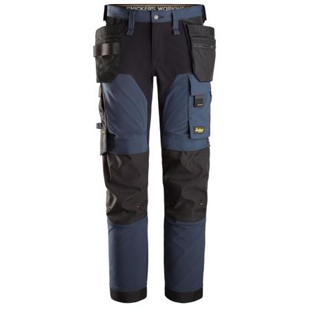 Snickers Workwear 6275-9504 AllroundWork Arbeidsbukse stretch, marineblå/svart Marineblå/Svart, Klær