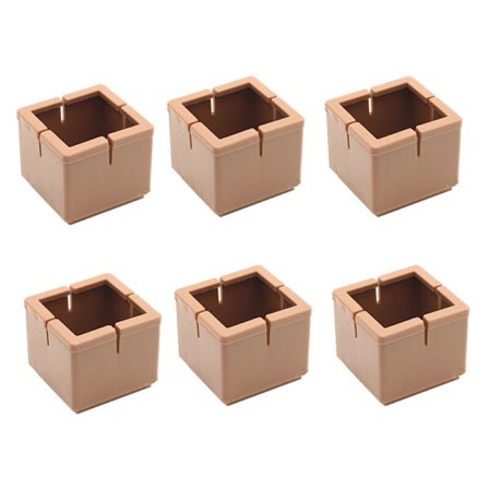 24 stk serie silikon stolbenbeskyttelse bunndekselputer bordstolbenhetter tremøbler gulvbeskyttere