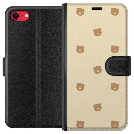 Plånboksfodral till Apple iPhone 8 med Björnmönster