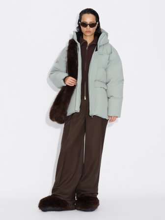 Holzweiler Besseggen Down Jacket - Teal - Women's - L