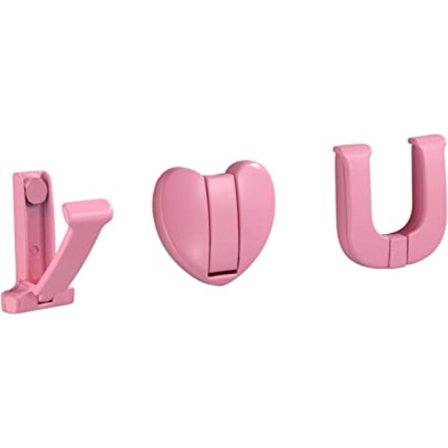 Tredelt sæt af bogstavfoldning skjult knagerække vægophæng