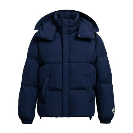 Diesel, W-Rolf-NW Down Jacket Blauw, Heren, Maat:M