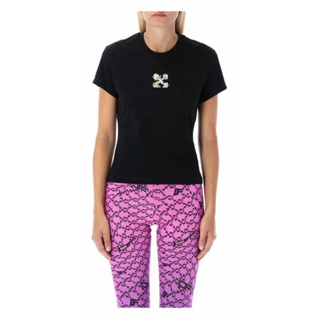 Off White, T-Shirts Czarny, Kobieta, Rozmiar: S