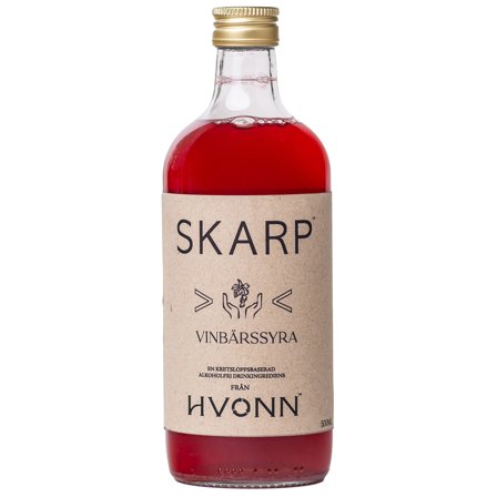 Hvonn Hvonn Skarp Viinimarjahappo juoma, 500 ml