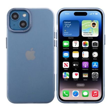 iPhone 13 Mobilskal - Frostat Blå