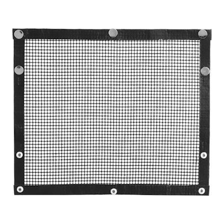 Tarttumaton grillihiilipussi, uudelleenkäytettävät grillihiilipussit, grillaustyökalut ulkoilmaretkille (musta 33,5x14cm)