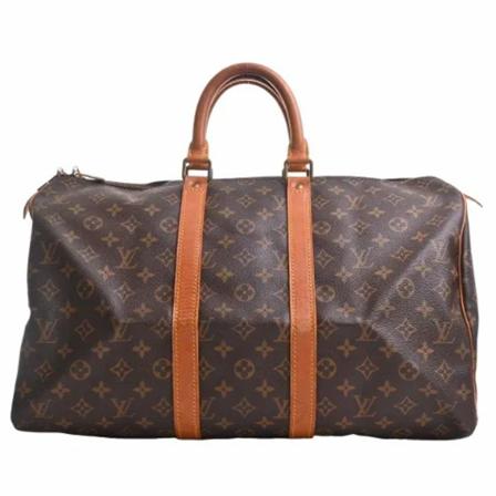 Louis Vuitton Vintage, Pre-owned Canvas travel-bags Bruin, Dames, Maat:ONE Size