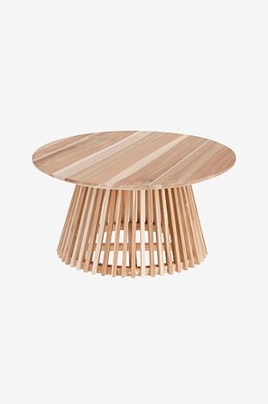 Jotex - Sofabord Ø 80 Cm Natur/natur - JEANETTE - Køb Sofabord hos Jotex