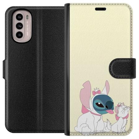 Motorola Moto G41 Plånboksfodral Stitch aristocats