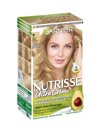 Garnier Garnier Nutrisse Ultra Crème 9.0 Very Light Blonde - Nude - 1 stk