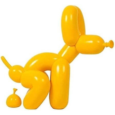 Squat Ballonhund Statue Harpiks Skulptur Hjem Decor Moderne D,ZQKLA