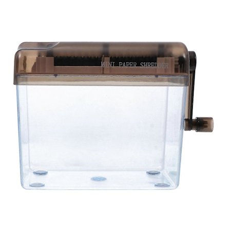 A4 Manuel Papir Makulator med Skæremekanisme, Ideel til Små Rum