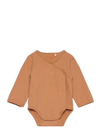 Fixoni Wrap Body Ls Brun
