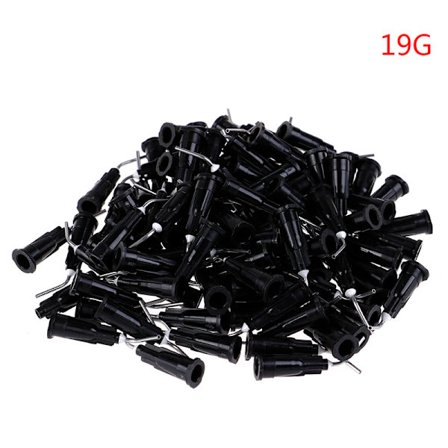 100 stk. Dental Flowable Komposit Flow Resin Syre Ætsende Gel Applikator Forsyninger Tips Doseringssprøjter Irrigationsnålespids