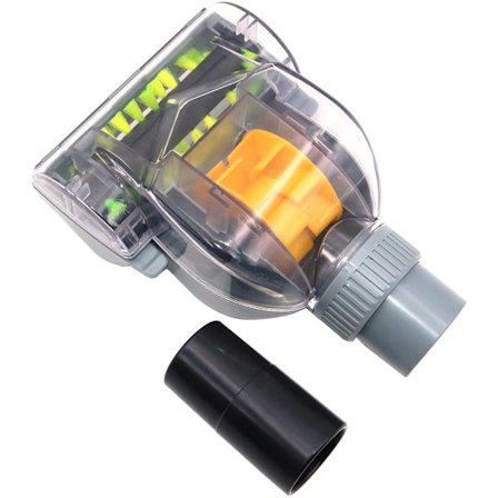 Universal støvsugerbørste, Mini Turbo, 32mm/35mm, til fjernelse af snavs og dyrehår, kompatibel med 32 eller 35mm støvsugere, let at justere