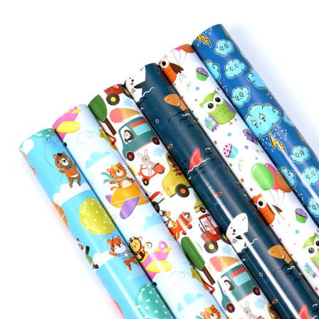 Käärepaperi Lasten käärepaperi 12 arkkia 50*70cm Joulu