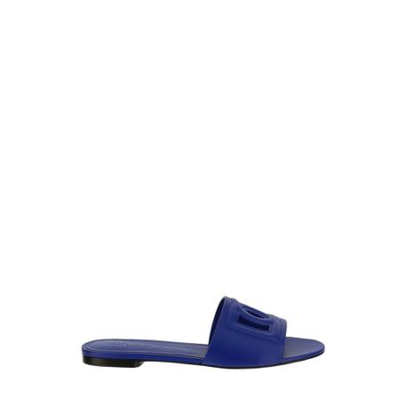 Dolce & Gabbana - Flip-flops - Blå - Dam - Storlek: 38 Eu, Dam, Storlek: 38 EU