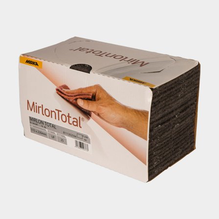 Maty ścierne Mirka Mirlon Total UF, P1500, 230 x 115 mm, szare, opakowanie 25 szt. - Jachtowa